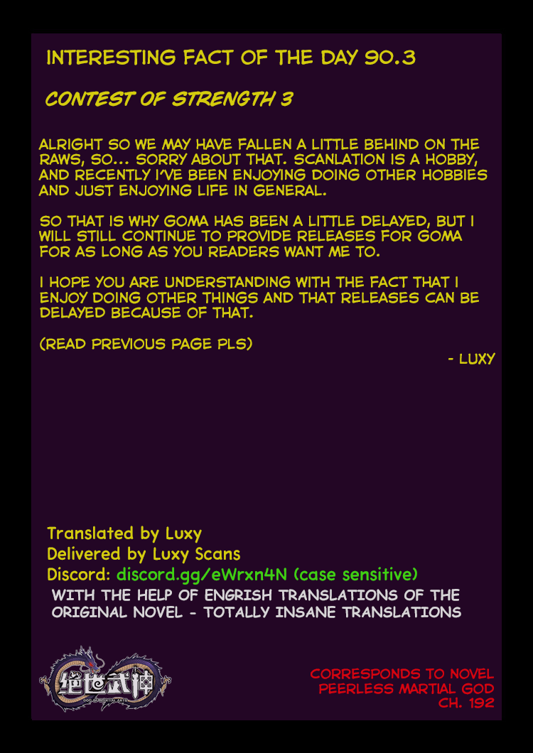 God of Martial Arts Chapter 90.3 page 13 - Chapter 90.3: Contest of Strength(3)