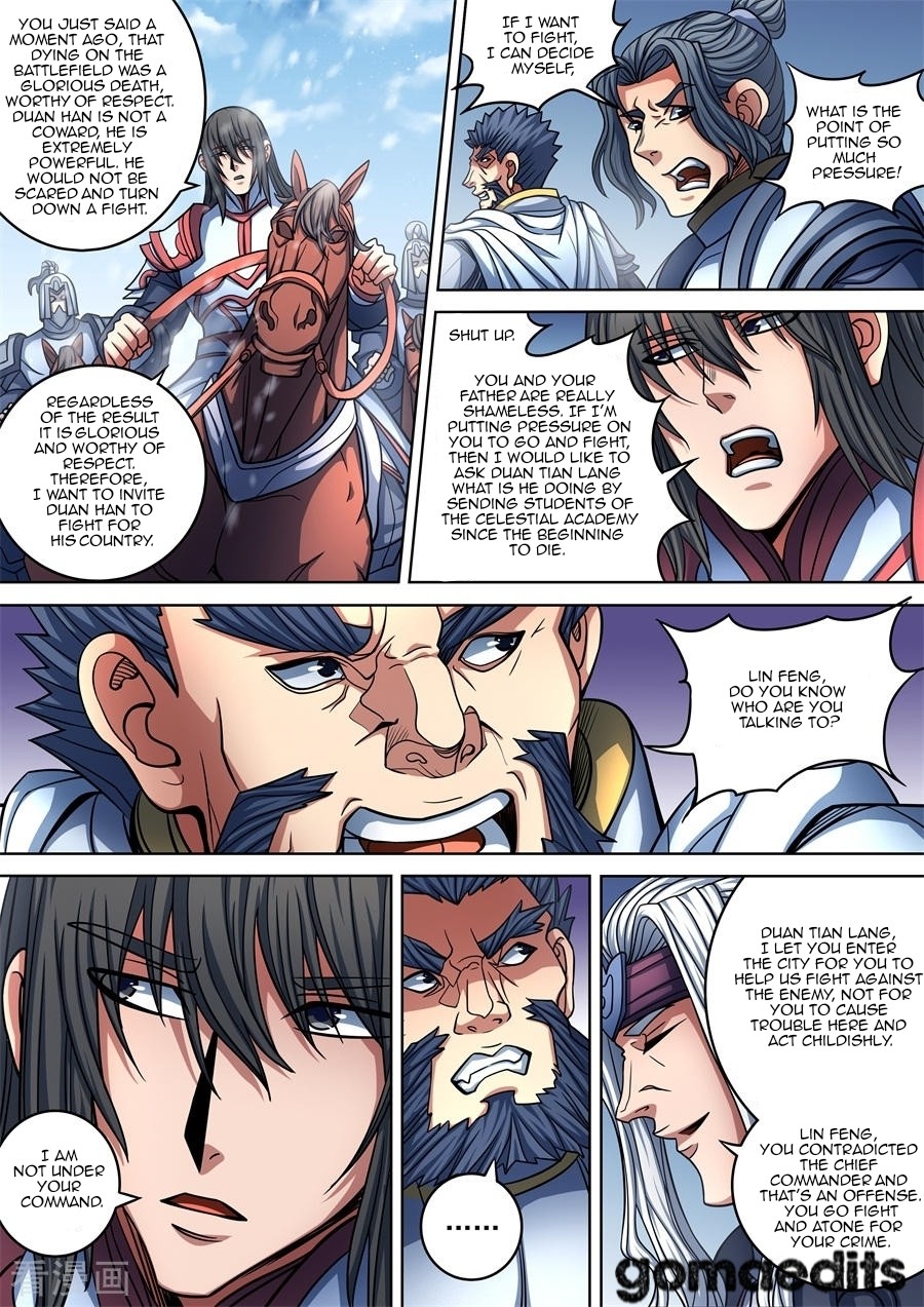 God of Martial Arts Chapter 94.2 page 2 - Chapter 94.2: Red Blood Sword