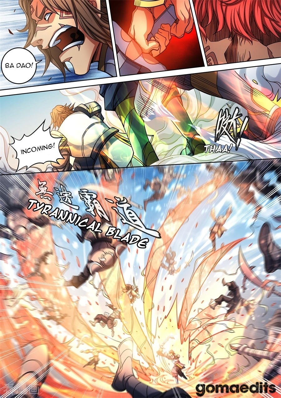 God of Martial Arts Chapter 94.2 page 9 - Chapter 94.2: Red Blood Sword