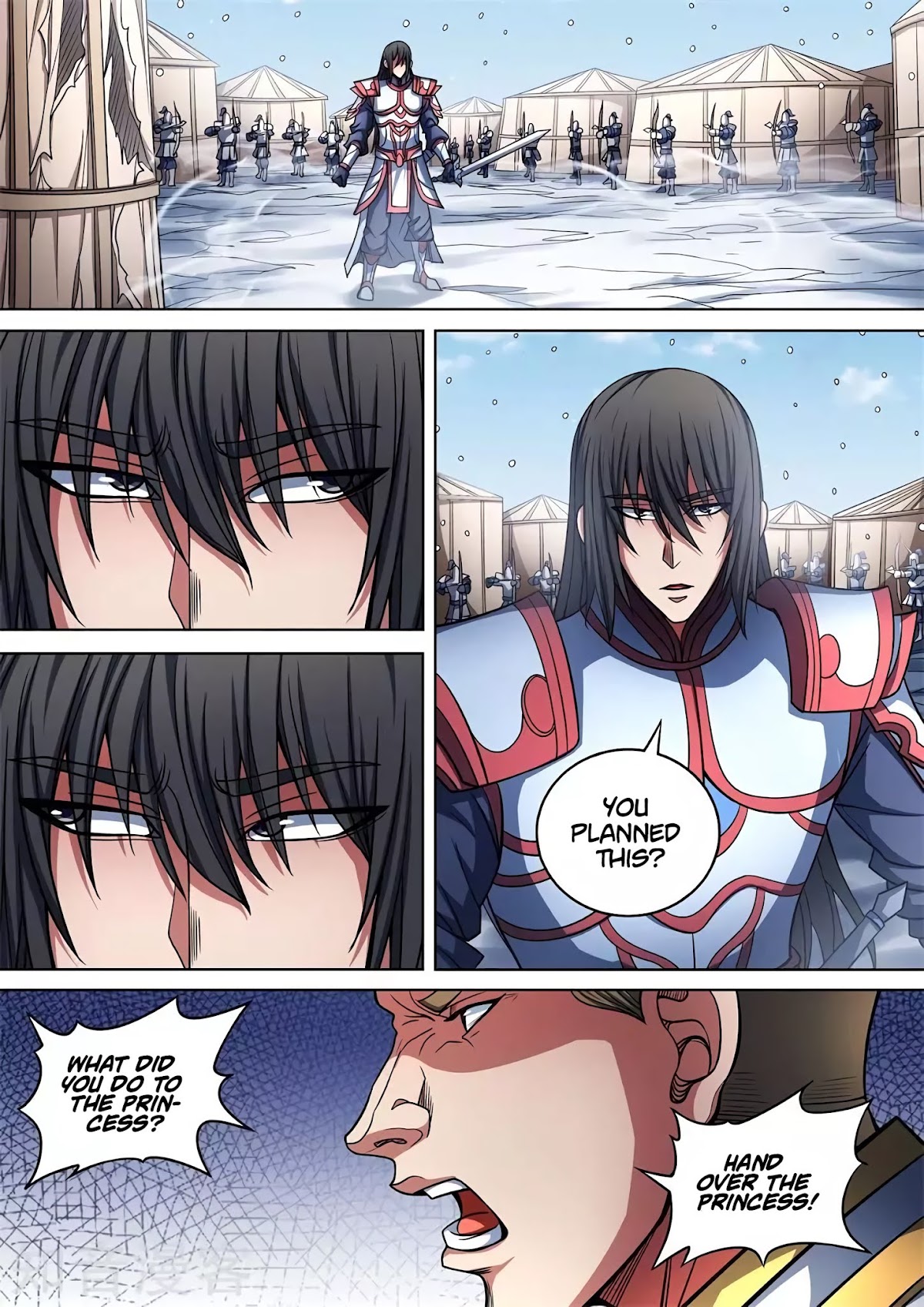 God of Martial Arts Chapter 95.2 page 8 - Chapter 95.2: The Prelude To The Battle(2)