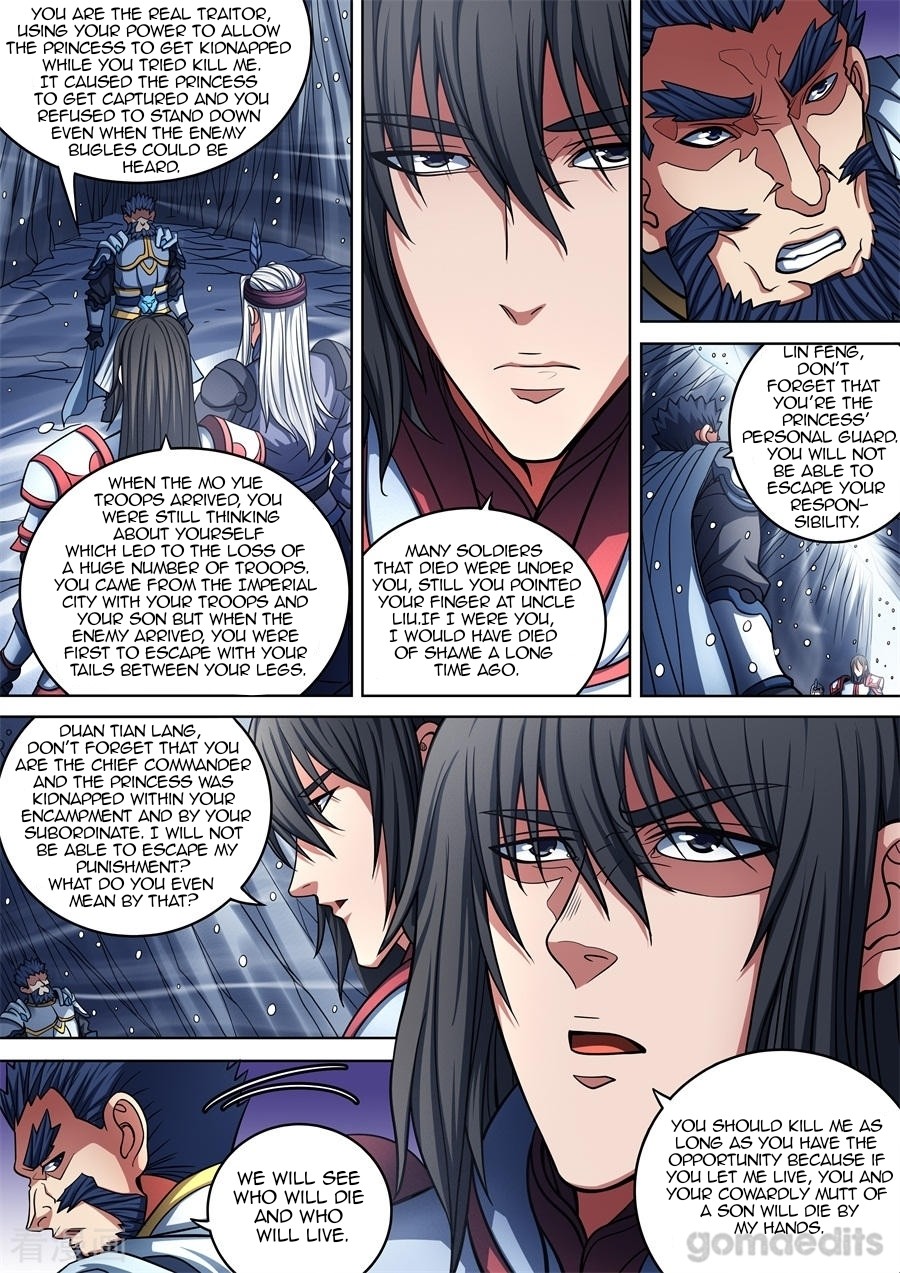 God of Martial Arts Chapter 96.2 page 9 - Chapter 96.2: No Choice But Death(2)