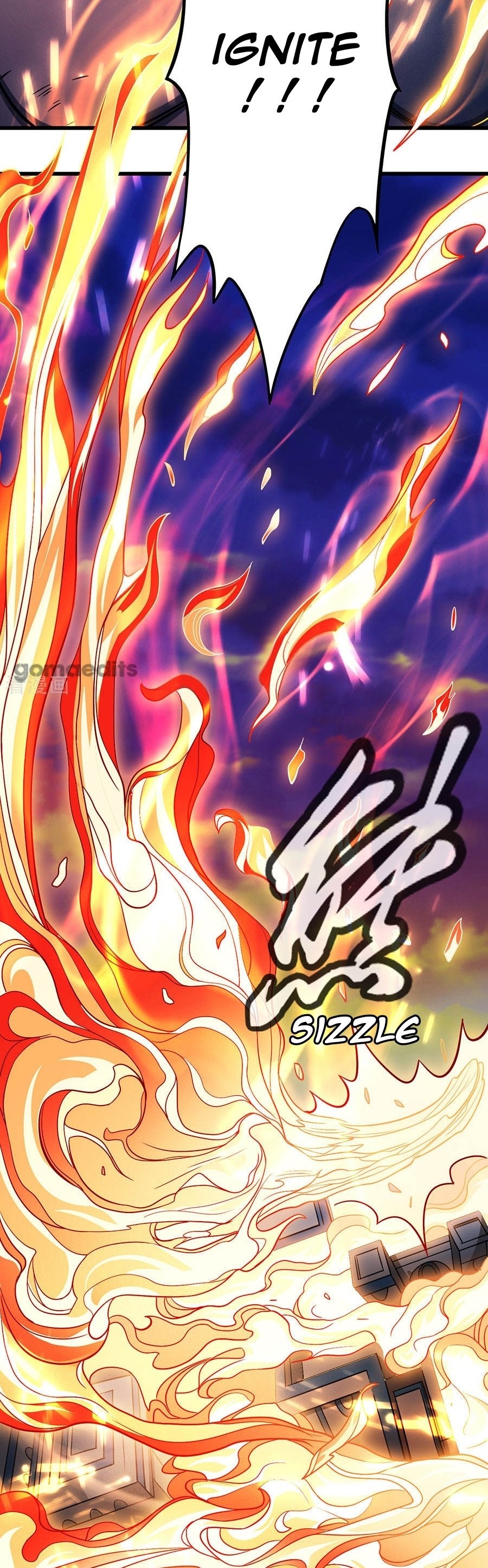 God of Martial Arts Chapter 97.1 page 11 - Chapter 97.1: The City On Fire(1)