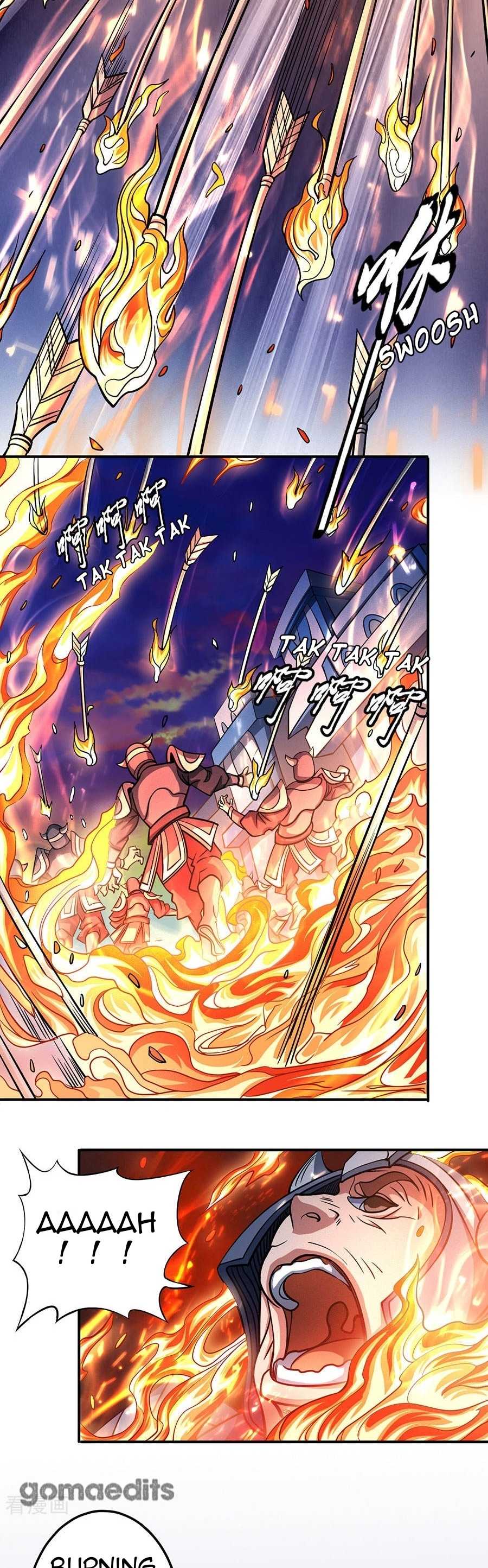 God of Martial Arts Chapter 97.1 page 14 - Chapter 97.1: The City On Fire(1)