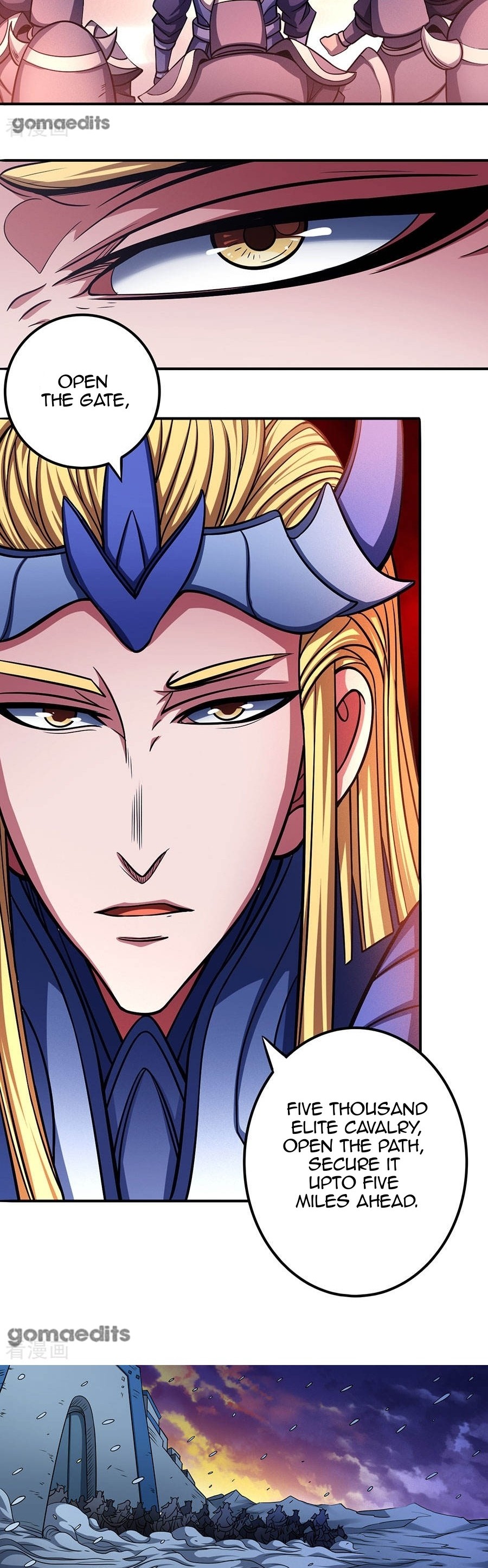 God of Martial Arts Chapter 97.1 page 18 - Chapter 97.1: The City On Fire(1)