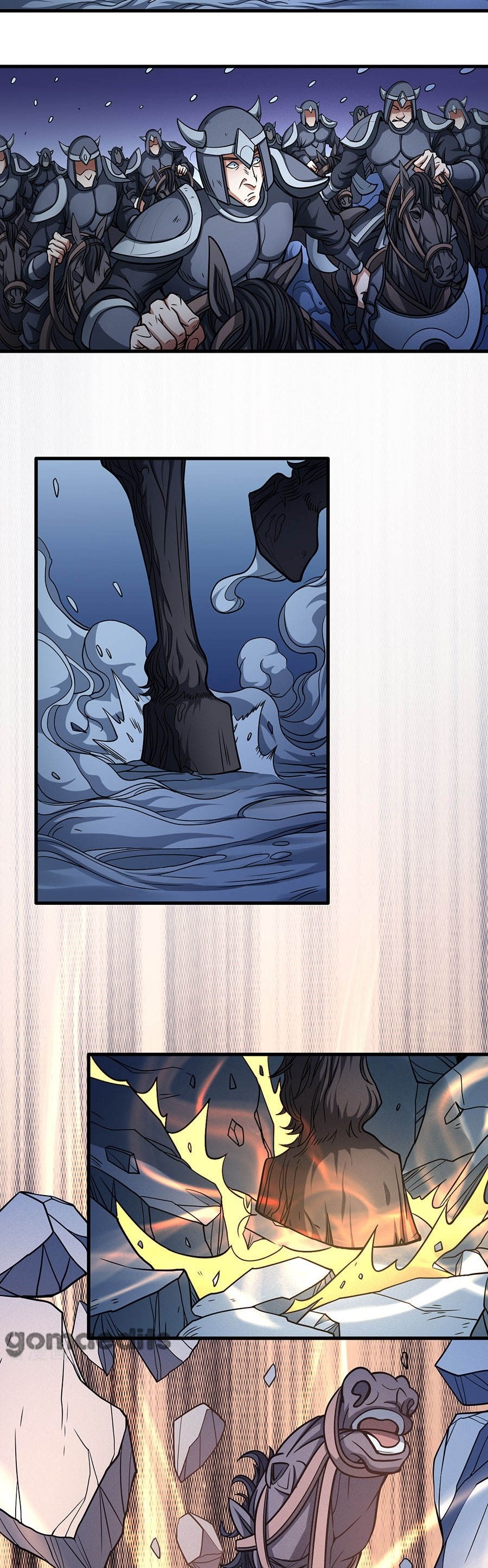 God of Martial Arts Chapter 97.1 page 19 - Chapter 97.1: The City On Fire(1)