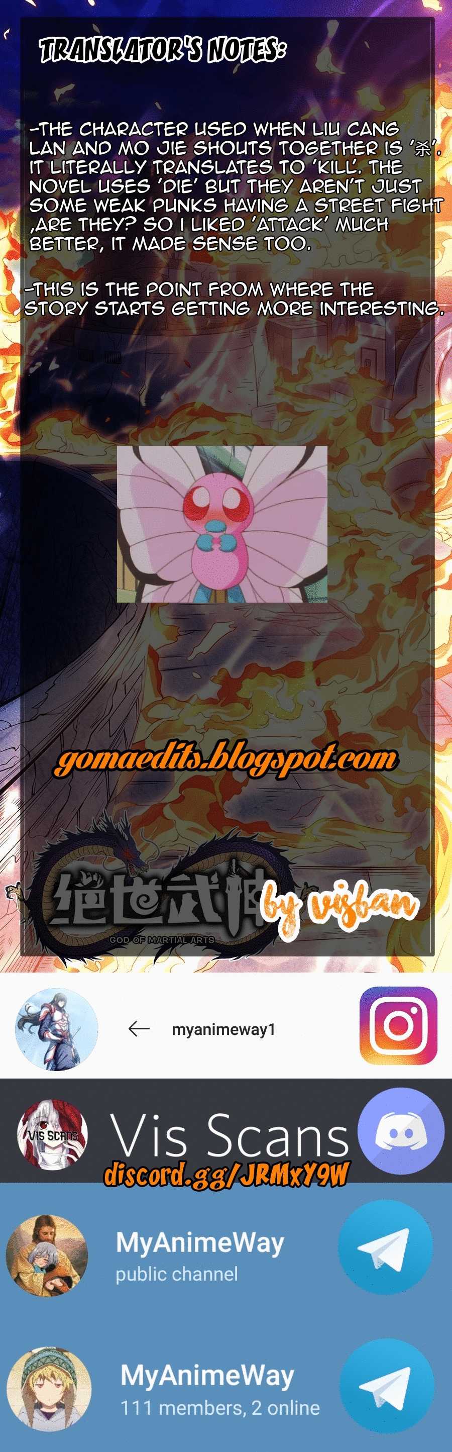 God of Martial Arts Chapter 98.1 page 29 - Chapter 98.1: Fearless(1)