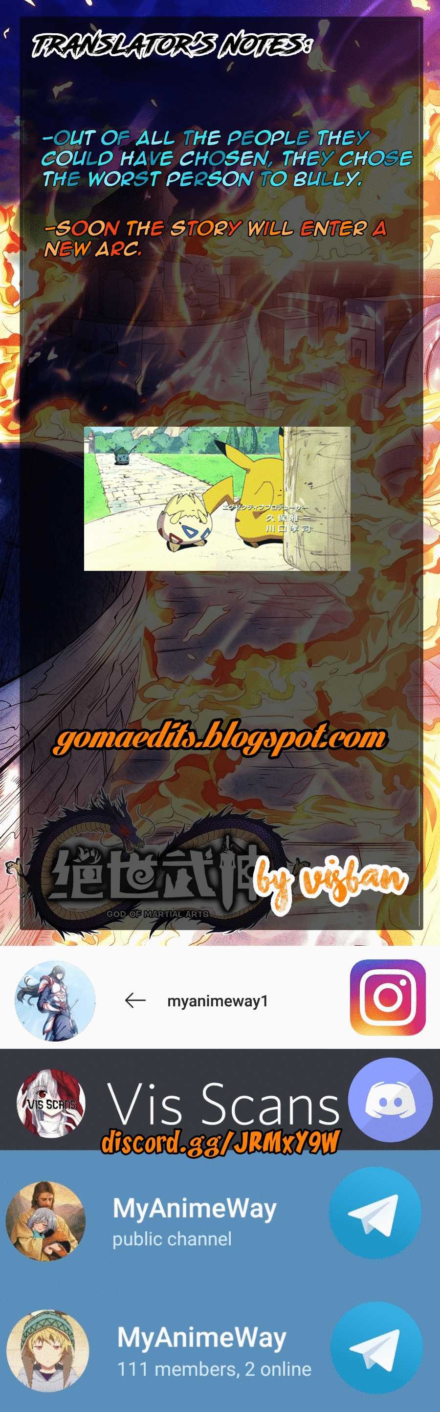 God of Martial Arts Chapter 98.2 page 25 - Chapter 98.2: Fearless(2)