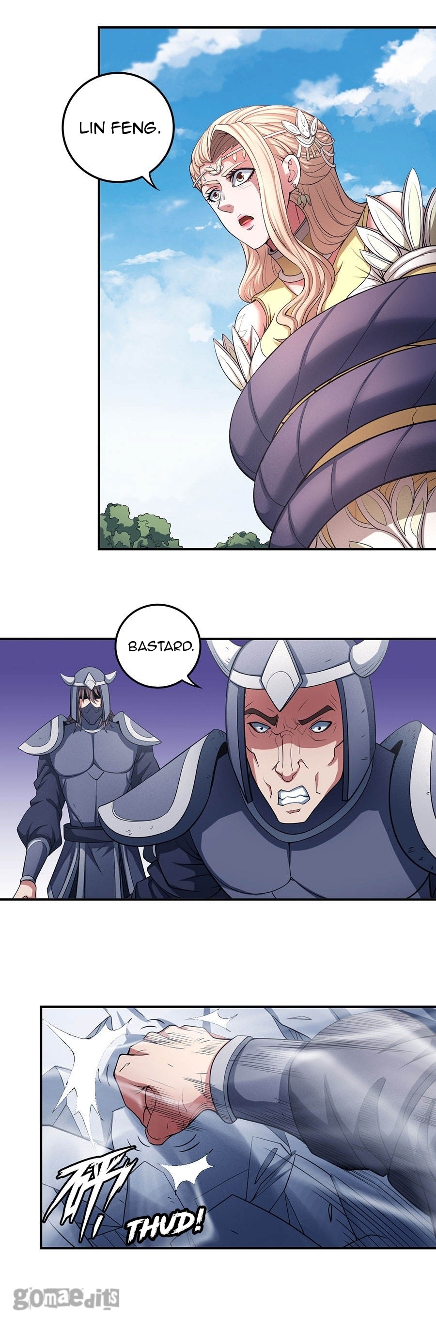 God of Martial Arts Chapter 99.1 page 3 - Chapter 99.1: Breaking Back(1)