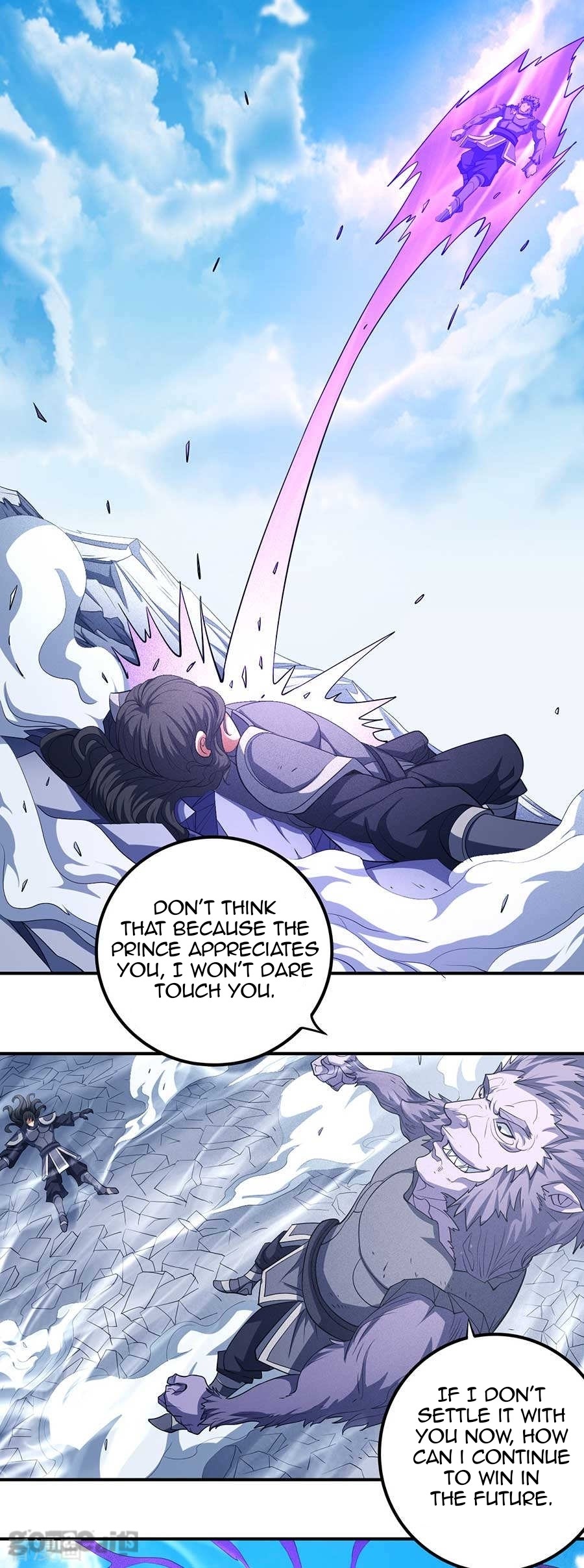 God of Martial Arts Chapter 99.2 page 21 - Chapter 99.2: Breaking Back(2)