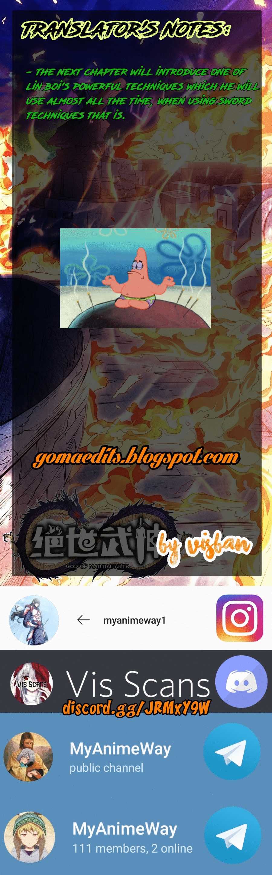 God of Martial Arts Chapter 99.2 page 33 - Chapter 99.2: Breaking Back(2)