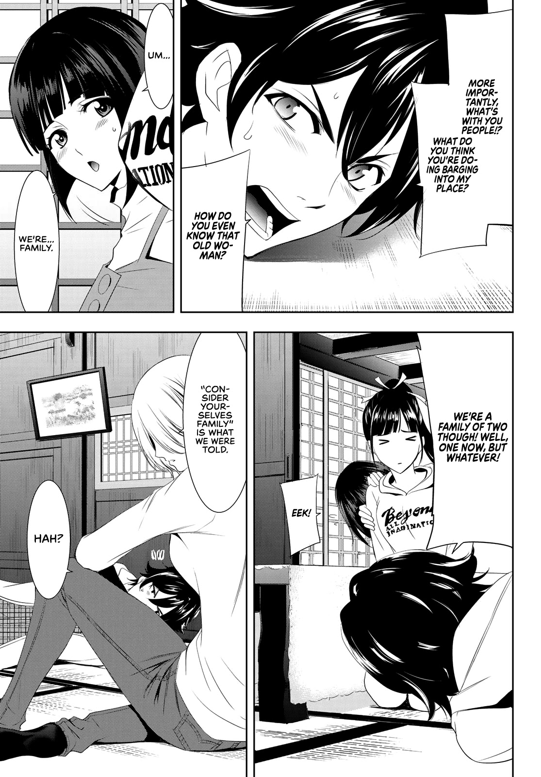 Goddess Café Terrace Chapter 1 page 19 - Chapter 1: Familia