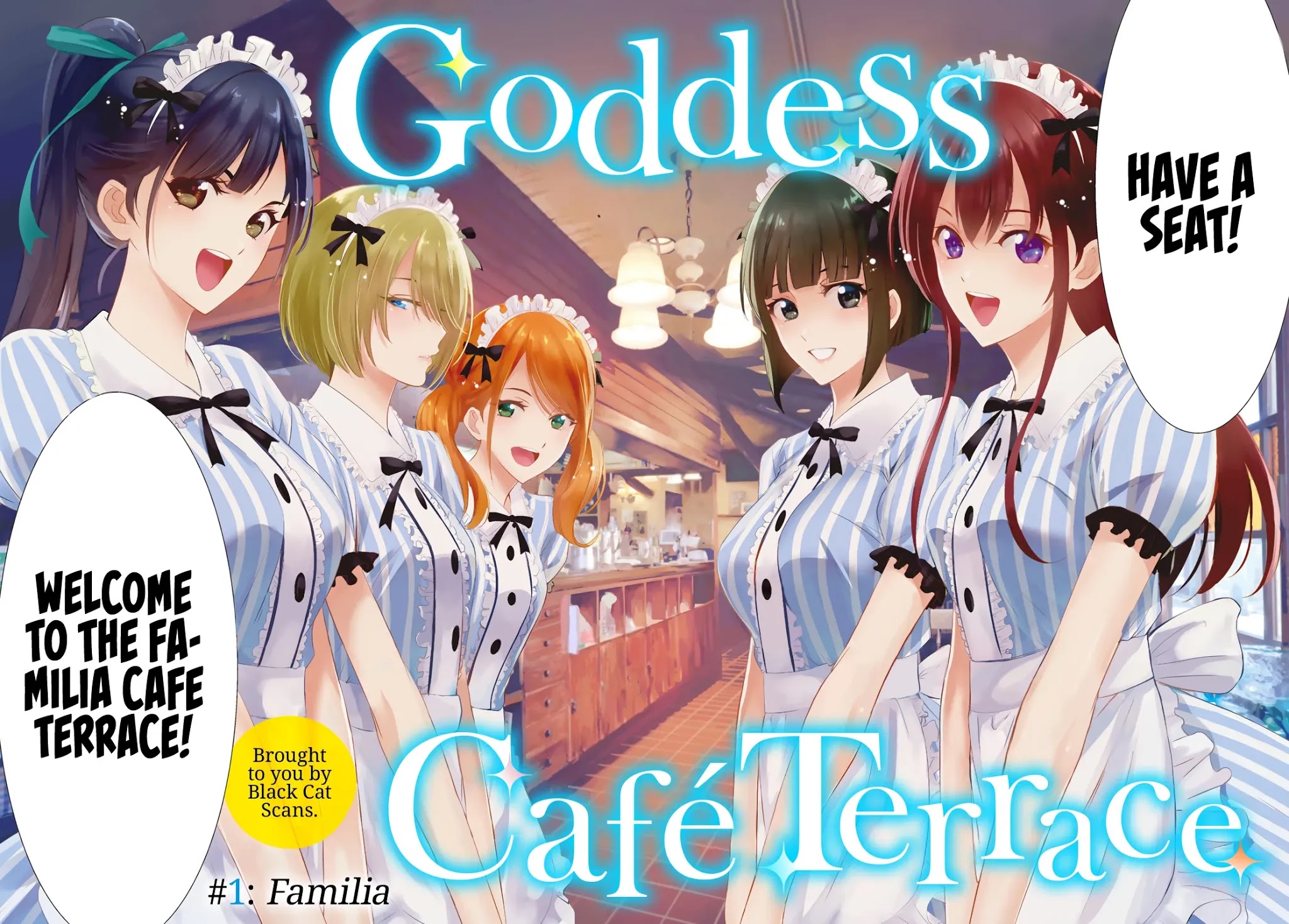 Goddess Café Terrace Chapter 1 page 5 - Chapter 1: Familia