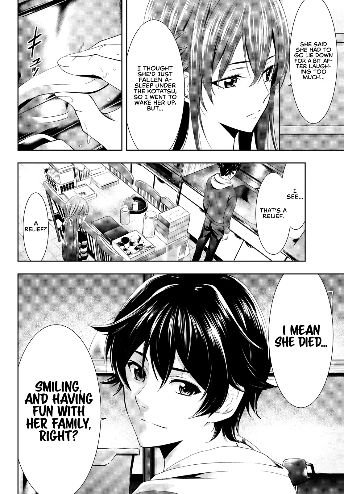 Goddess Café Terrace Chapter 1 page 64 - Chapter 1: Familia
