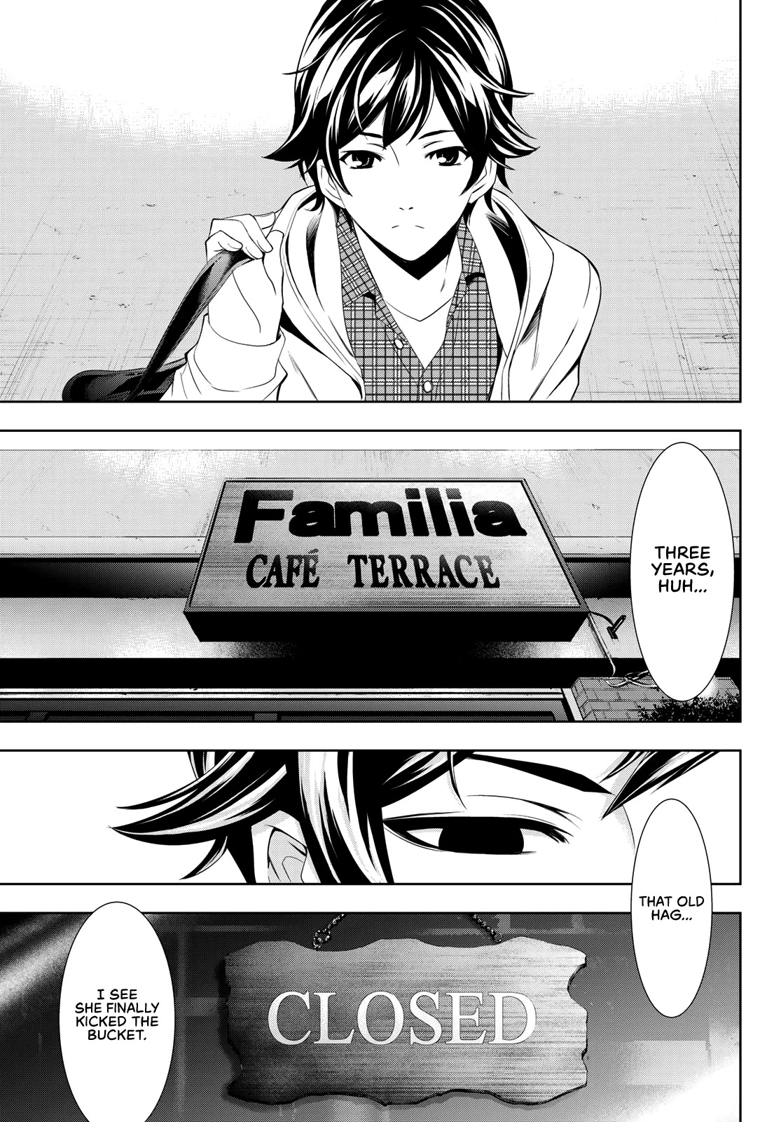 Goddess Café Terrace Chapter 1 page 7 - Chapter 1: Familia