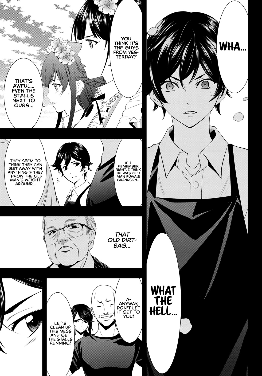 Goddess Café Terrace Chapter 10 page 16 - Chapter 10: Cherry Blossom Festival!