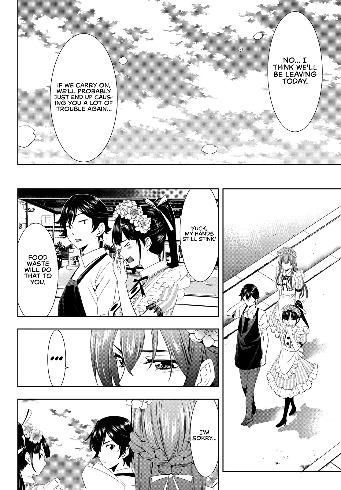 Goddess Café Terrace Chapter 10 page 17 - Chapter 10: Cherry Blossom Festival!