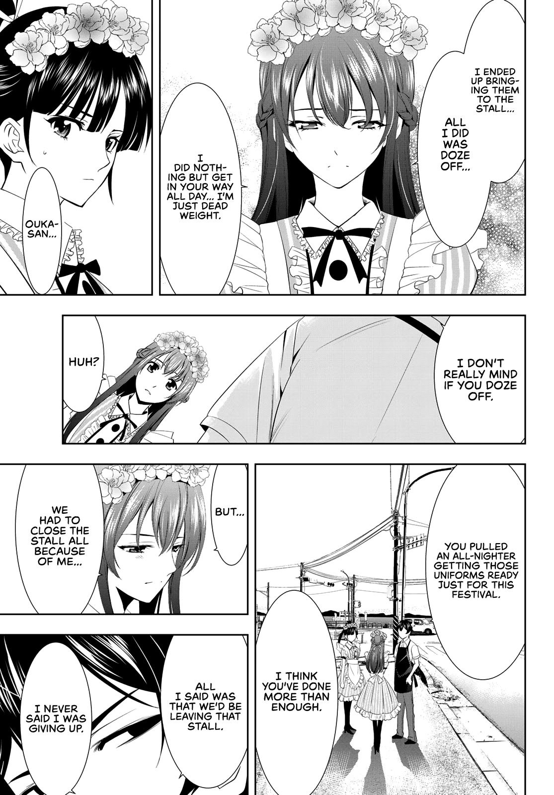Goddess Café Terrace Chapter 10 page 18 - Chapter 10: Cherry Blossom Festival!