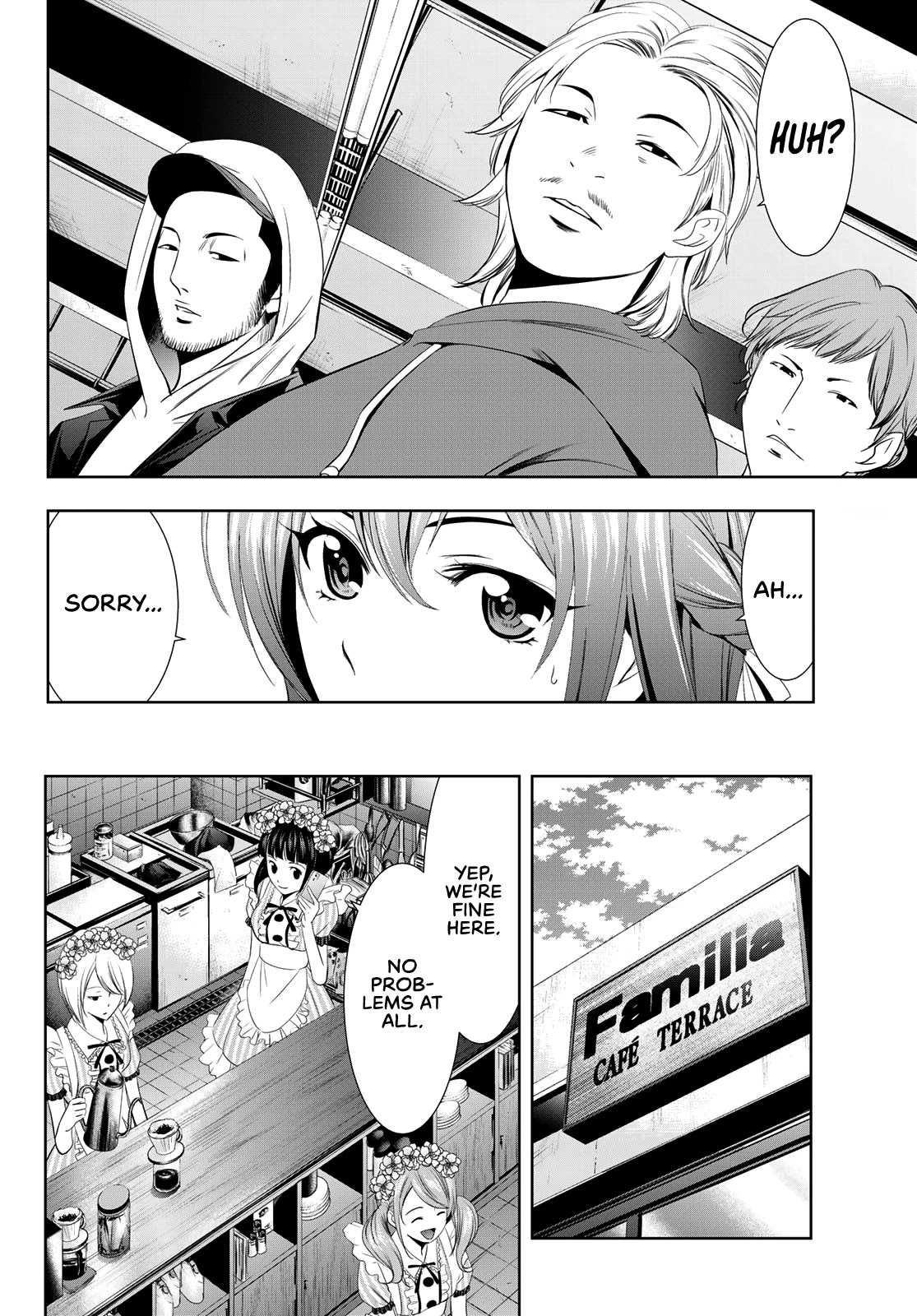 Goddess Café Terrace Chapter 10 page 7 - Chapter 10: Cherry Blossom Festival!