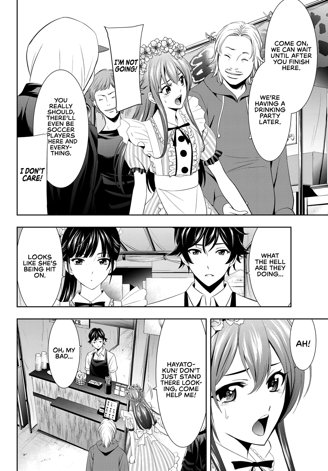 Goddess Café Terrace Chapter 10 page 9 - Chapter 10: Cherry Blossom Festival!