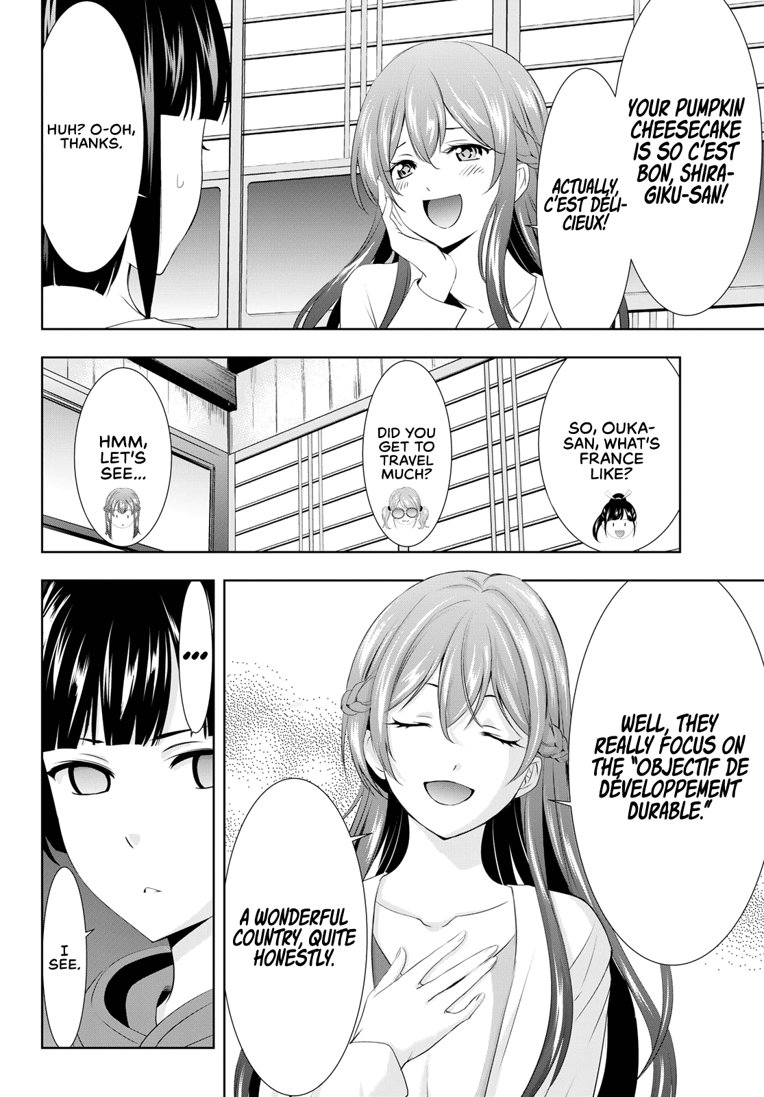 Goddess Café Terrace Chapter 100 page 10 - Chapter 100: I’m Home!