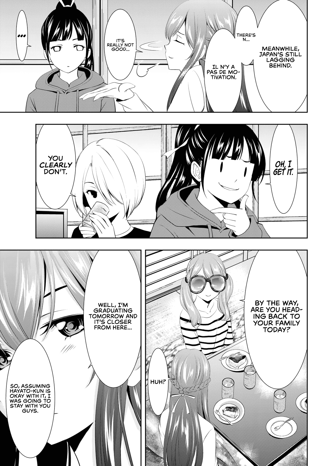 Goddess Café Terrace Chapter 100 page 11 - Chapter 100: I’m Home!