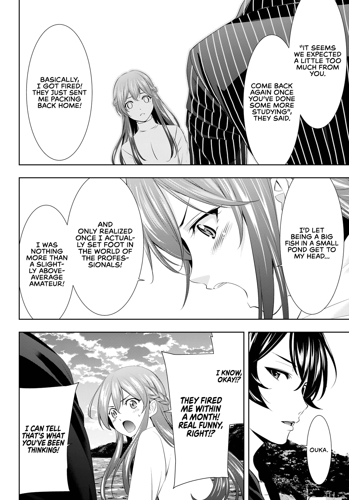 Goddess Café Terrace Chapter 100 page 16 - Chapter 100: I’m Home!
