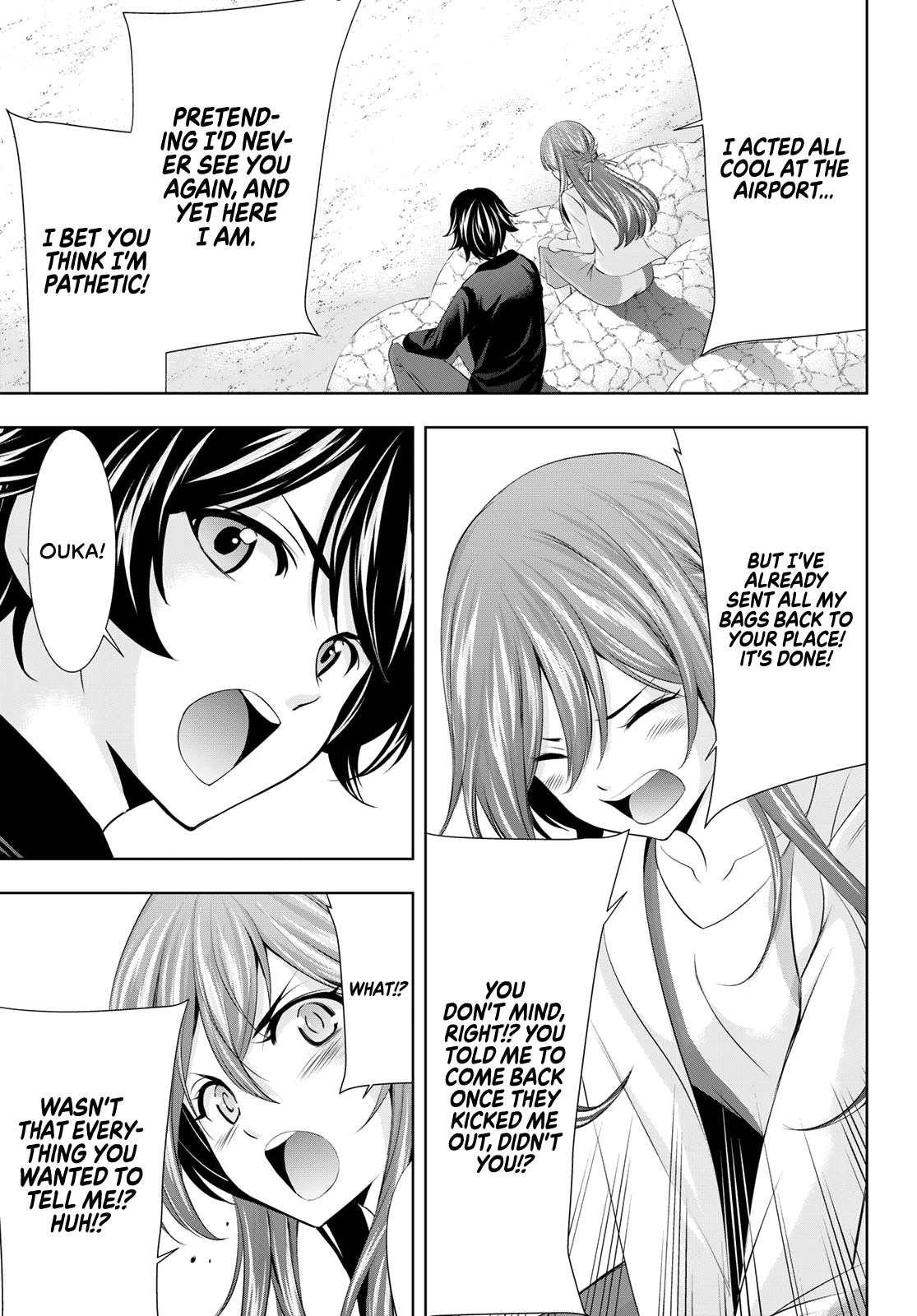 Goddess Café Terrace Chapter 100 page 17 - Chapter 100: I’m Home!