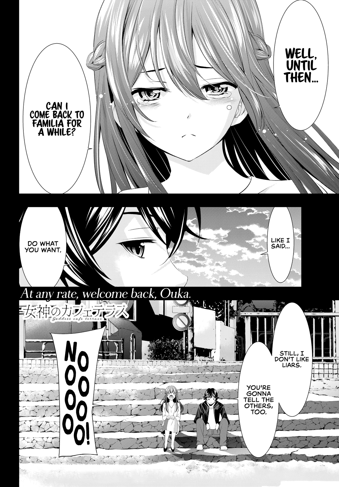 Goddess Café Terrace Chapter 100 page 22 - Chapter 100: I’m Home!