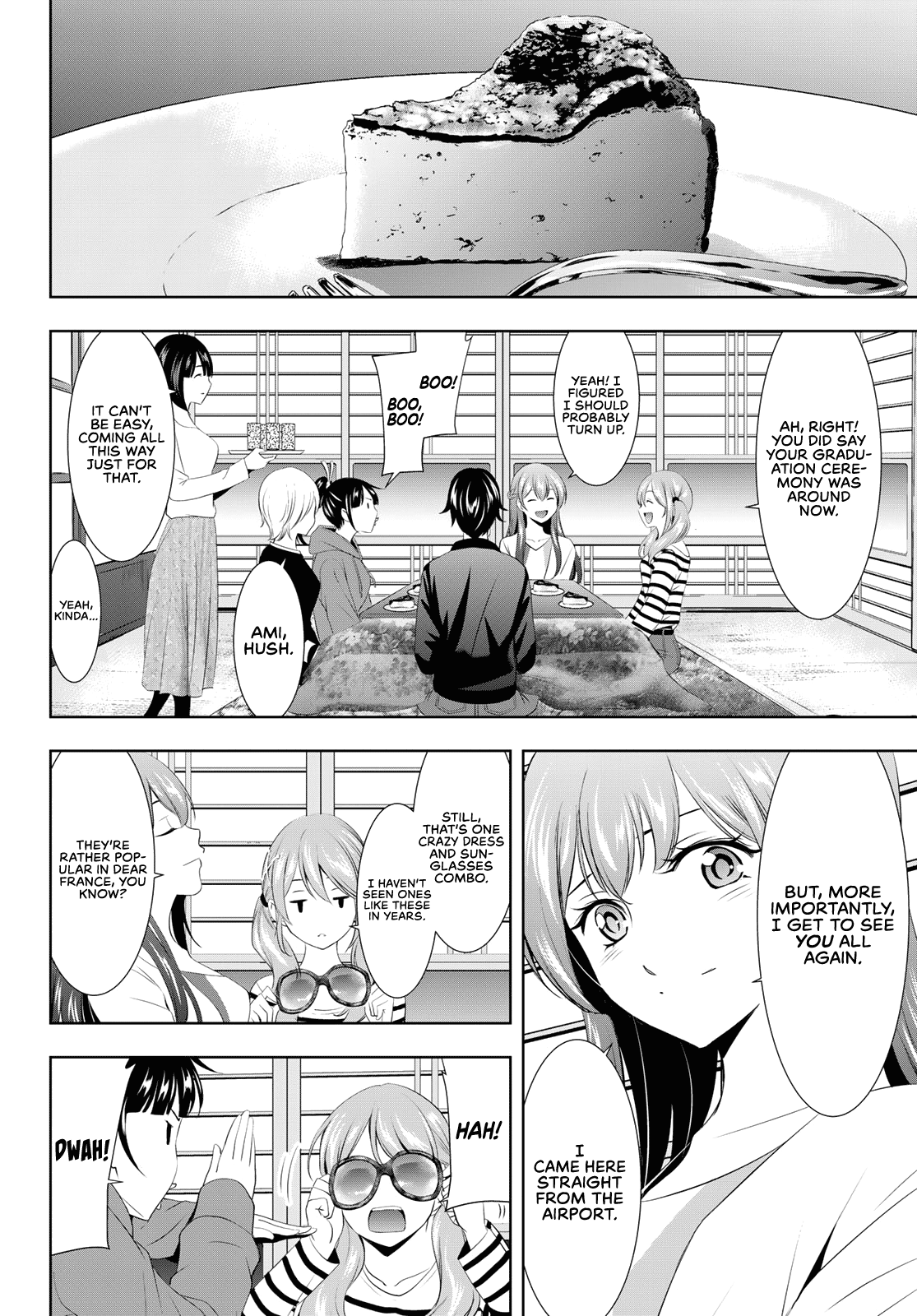 Goddess Café Terrace Chapter 100 page 8 - Chapter 100: I’m Home!
