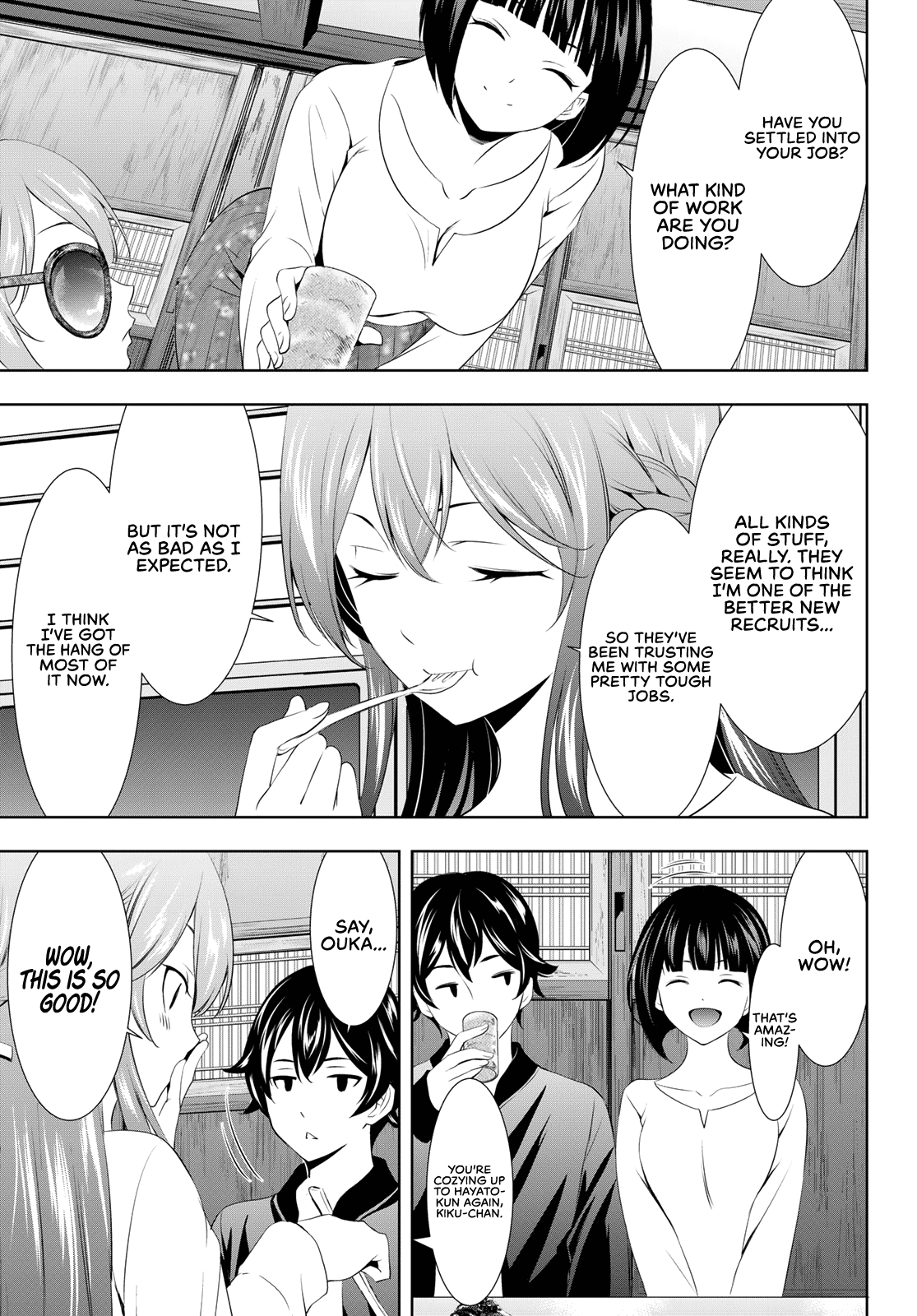 Goddess Café Terrace Chapter 100 page 9 - Chapter 100: I’m Home!