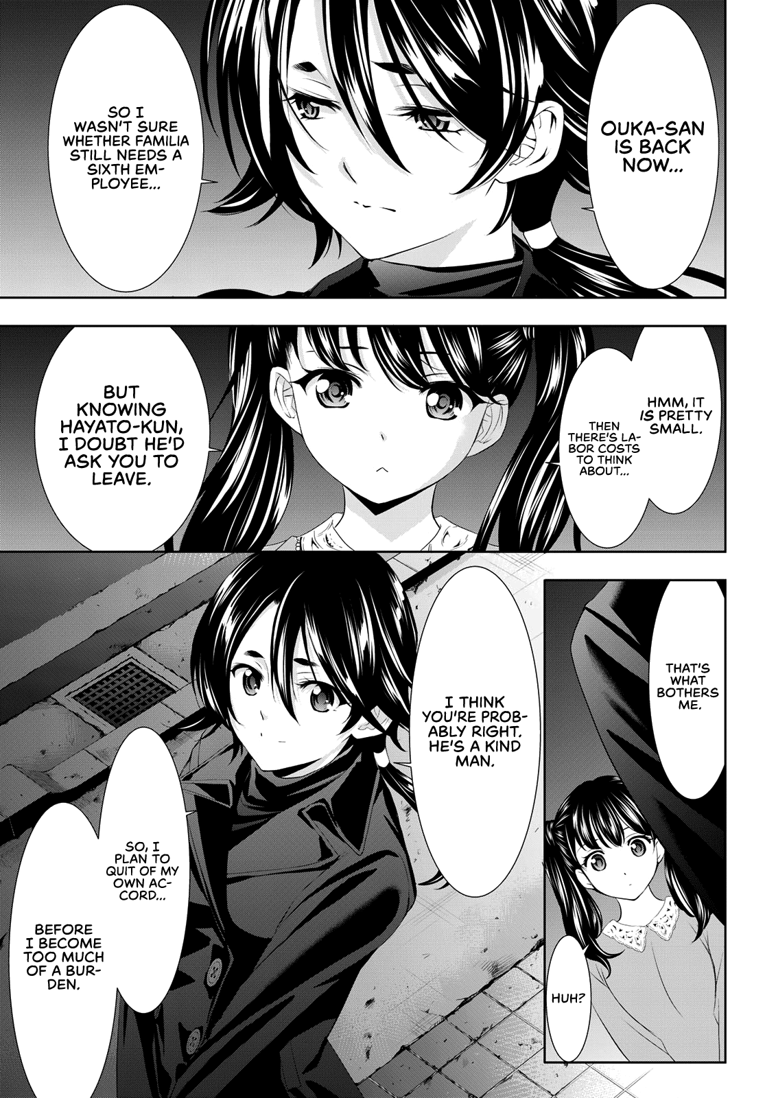 Goddess Café Terrace Chapter 101 page 12 - Chapter 101: First Girls’ Talk in a While