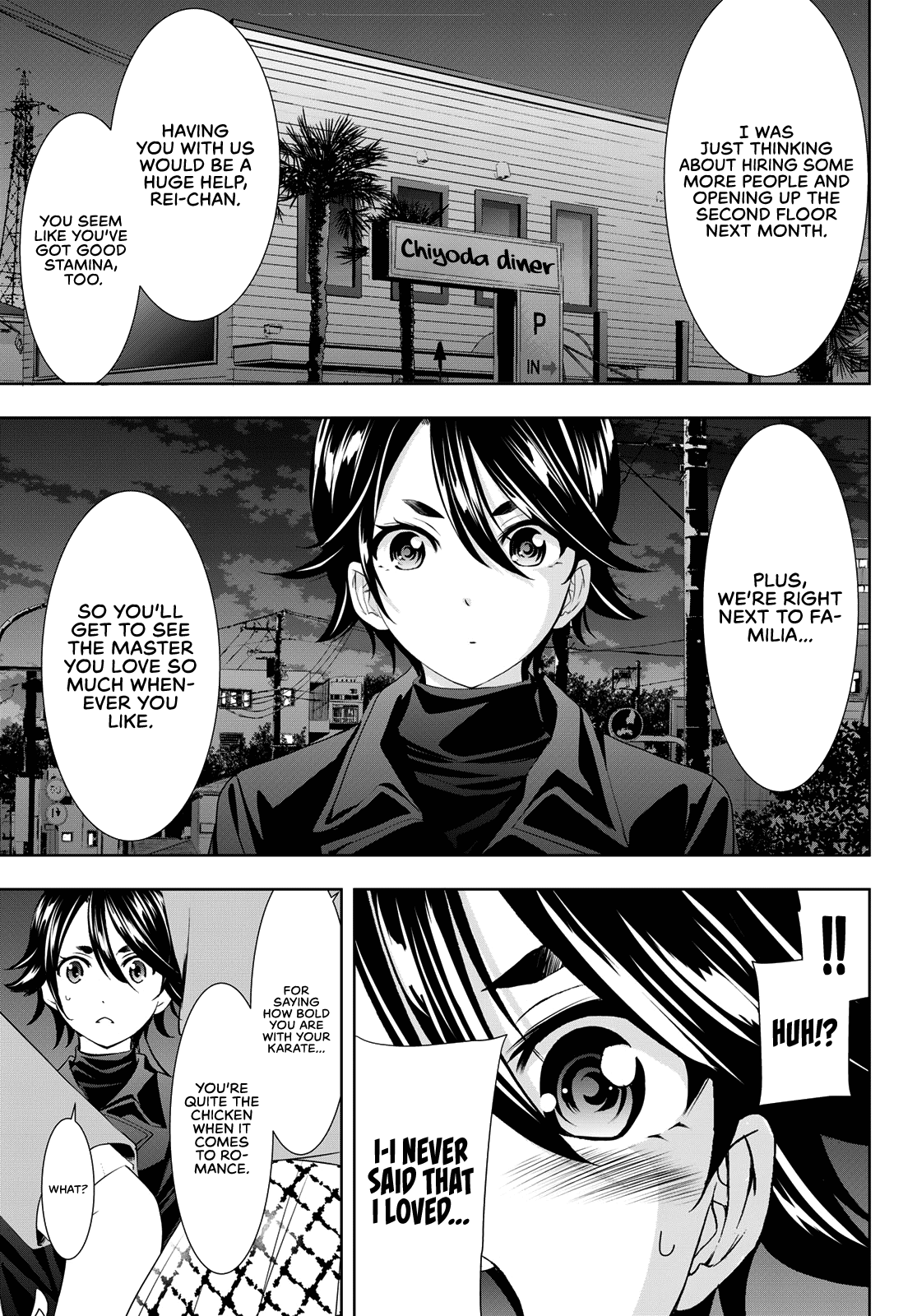 Goddess Café Terrace Chapter 101 page 14 - Chapter 101: First Girls’ Talk in a While
