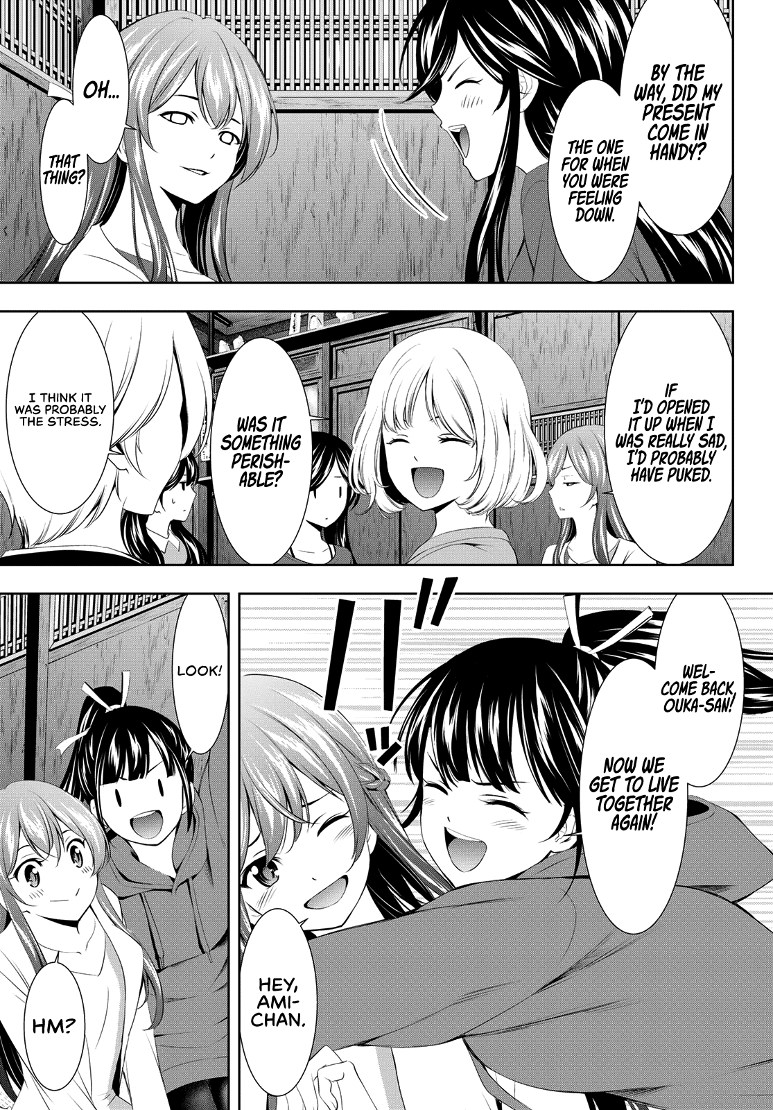 Goddess Café Terrace Chapter 101 page 4 - Chapter 101: First Girls’ Talk in a While