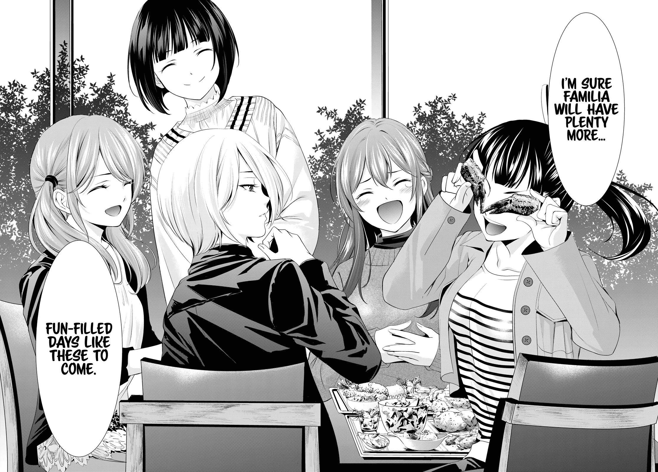 Goddess Café Terrace Chapter 102 page 17 - Chapter 102: One-year Anniversary!