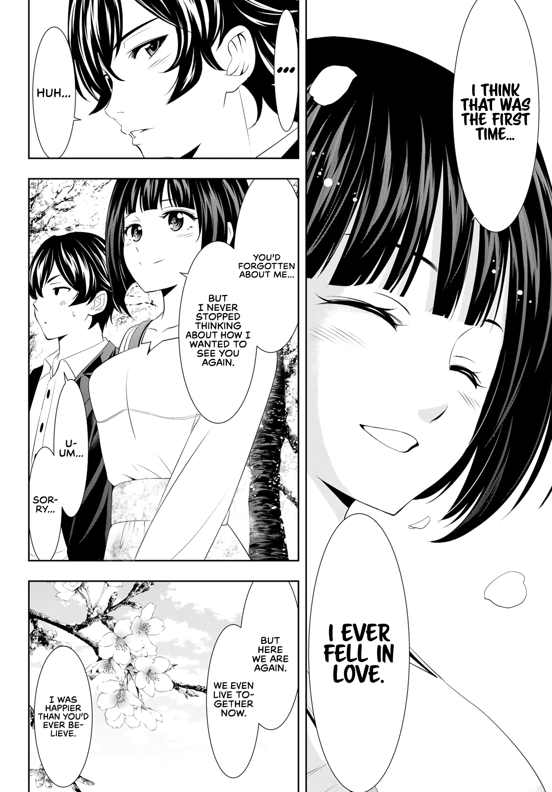 Goddess Café Terrace Chapter 103 page 11 - Chapter 103: To Shiragiku’s Family Home!