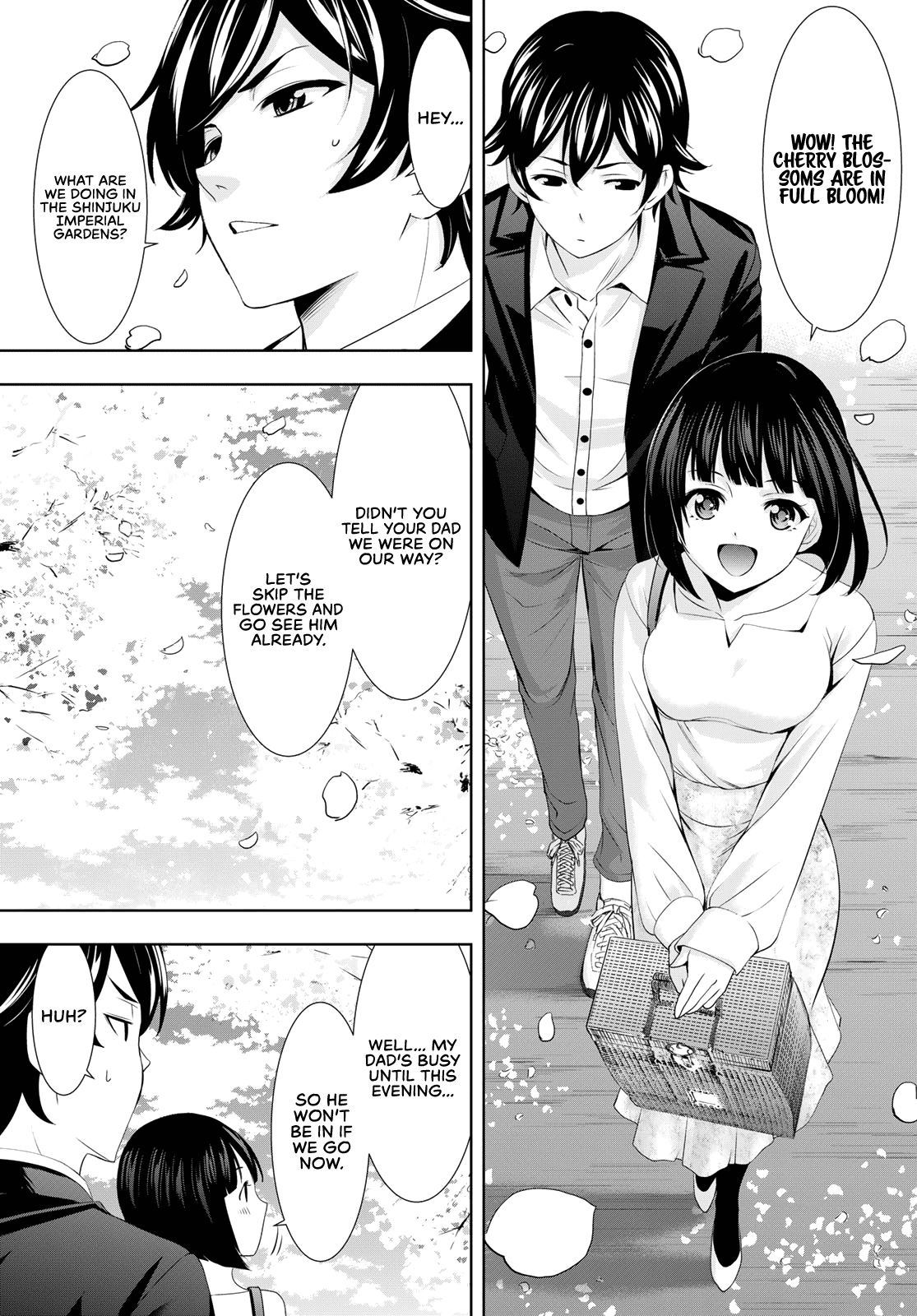 Goddess Café Terrace Chapter 103 page 6 - Chapter 103: To Shiragiku’s Family Home!