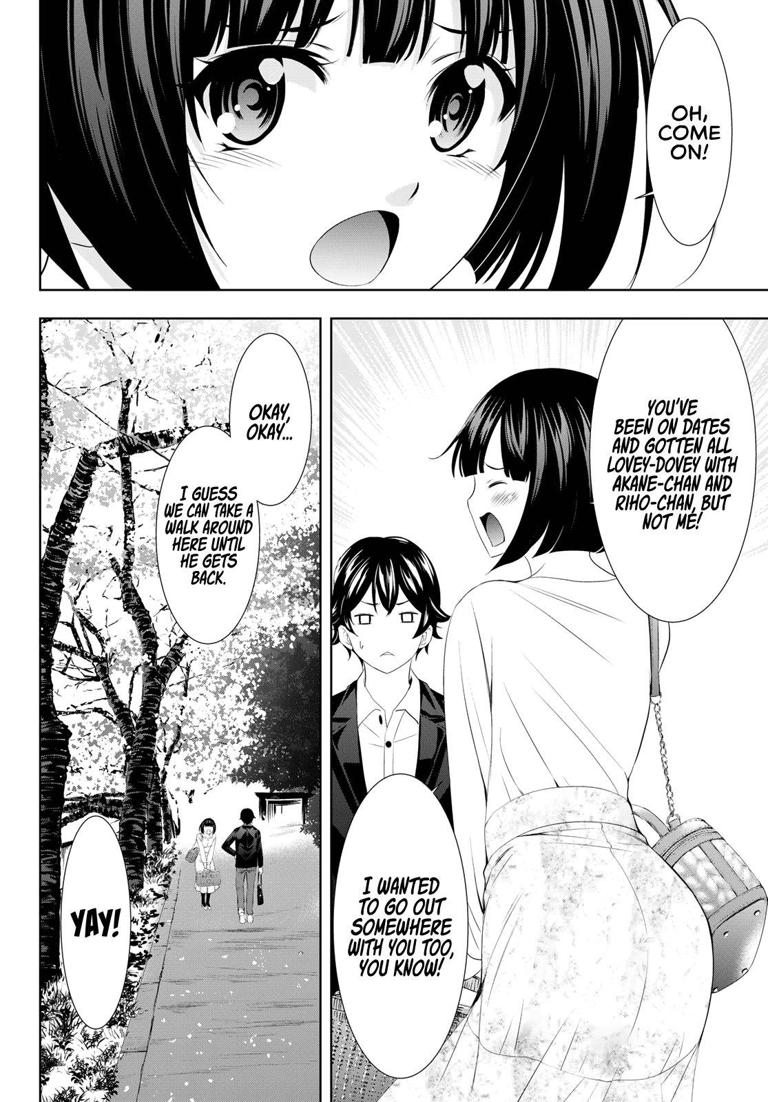 Goddess Café Terrace Chapter 103 page 7 - Chapter 103: To Shiragiku’s Family Home!
