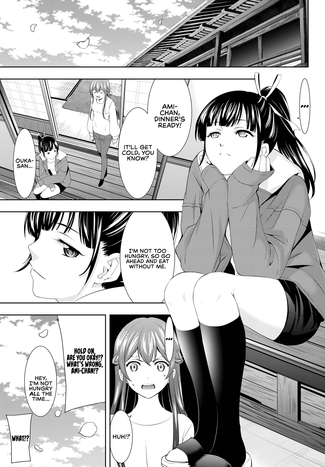 Goddess Café Terrace Chapter 103 page 8 - Chapter 103: To Shiragiku’s Family Home!