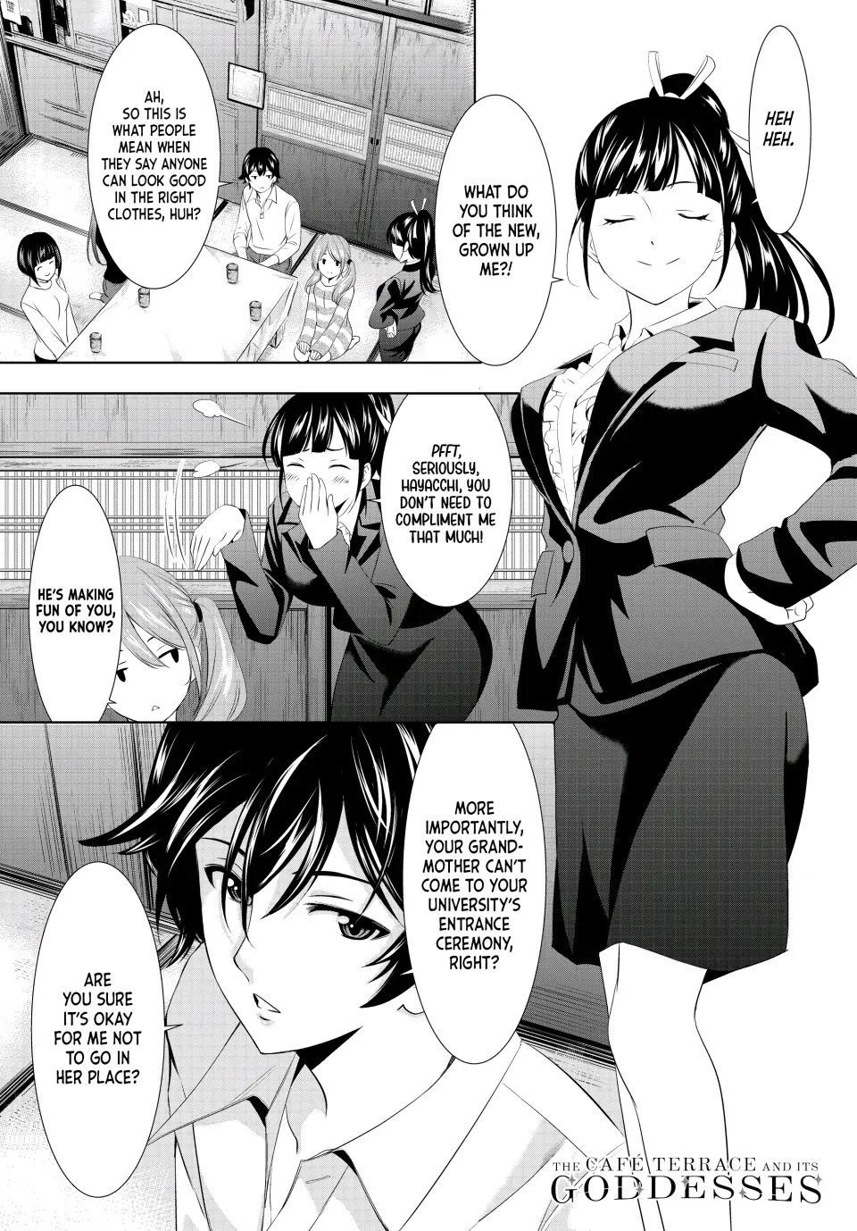 Goddess Café Terrace Chapter 105 page 1 - Chapter 105: Ami's Entrance Ceremony!
