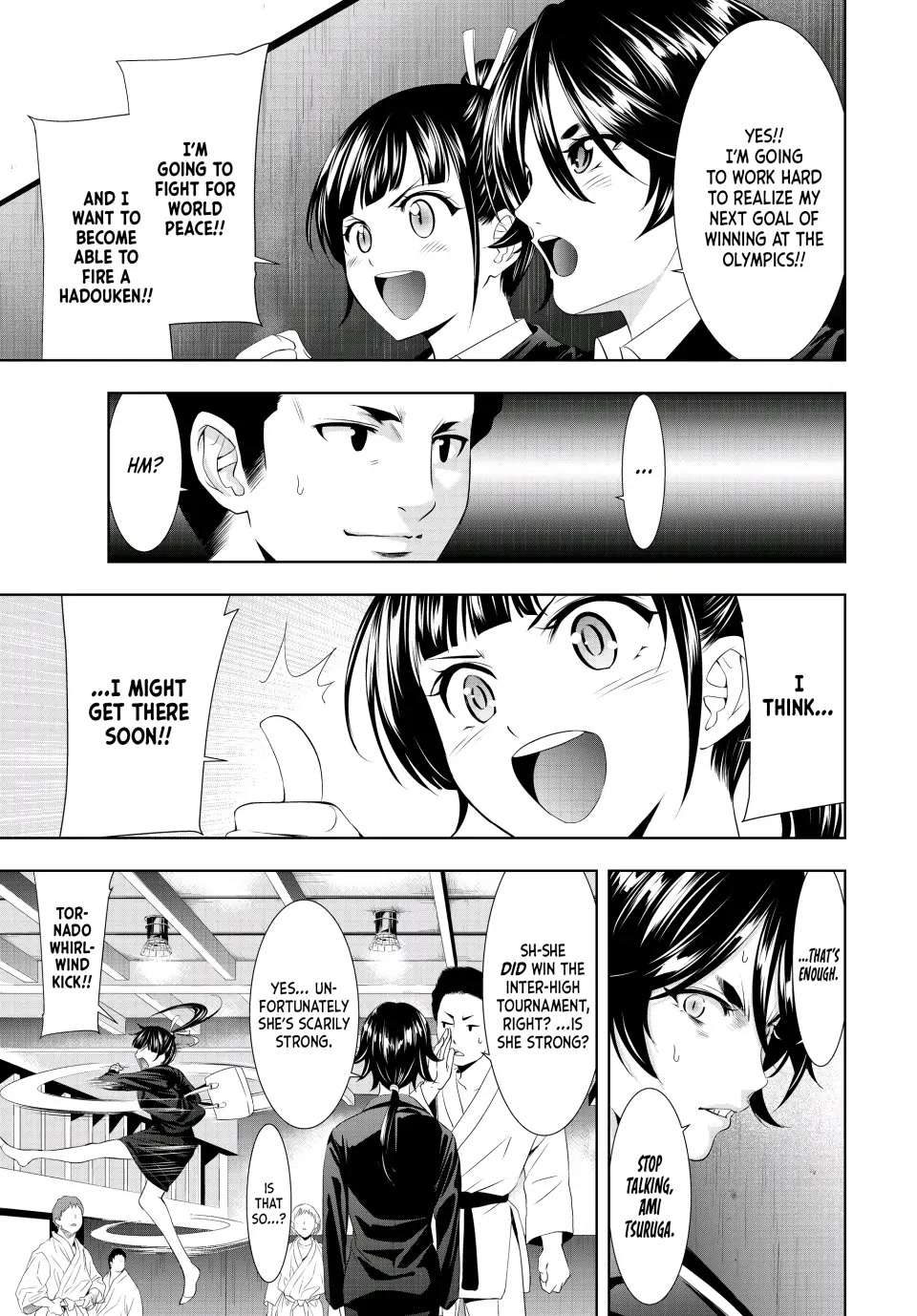 Goddess Café Terrace Chapter 105 page 5 - Chapter 105: Ami's Entrance Ceremony!