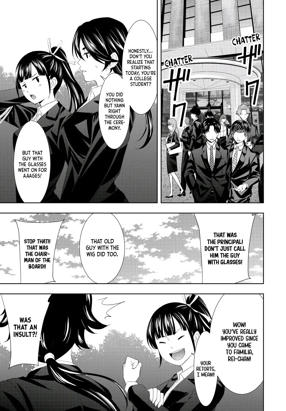 Goddess Café Terrace Chapter 105 page 7 - Chapter 105: Ami's Entrance Ceremony!