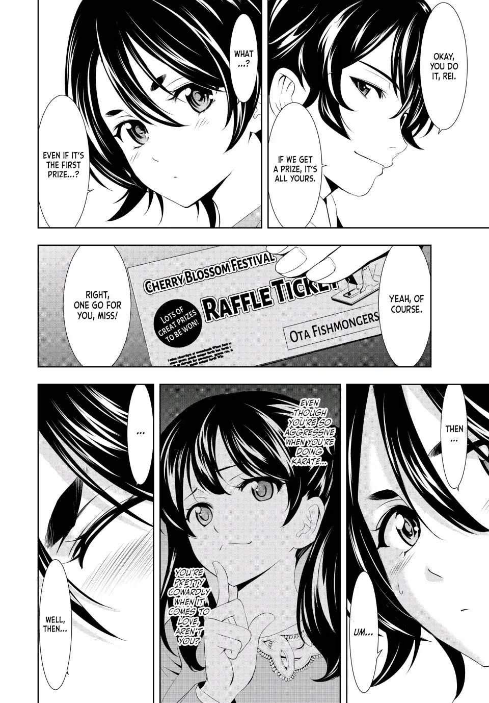Goddess Café Terrace Chapter 106 page 12 - Chapter 106: A Fateful Raffle