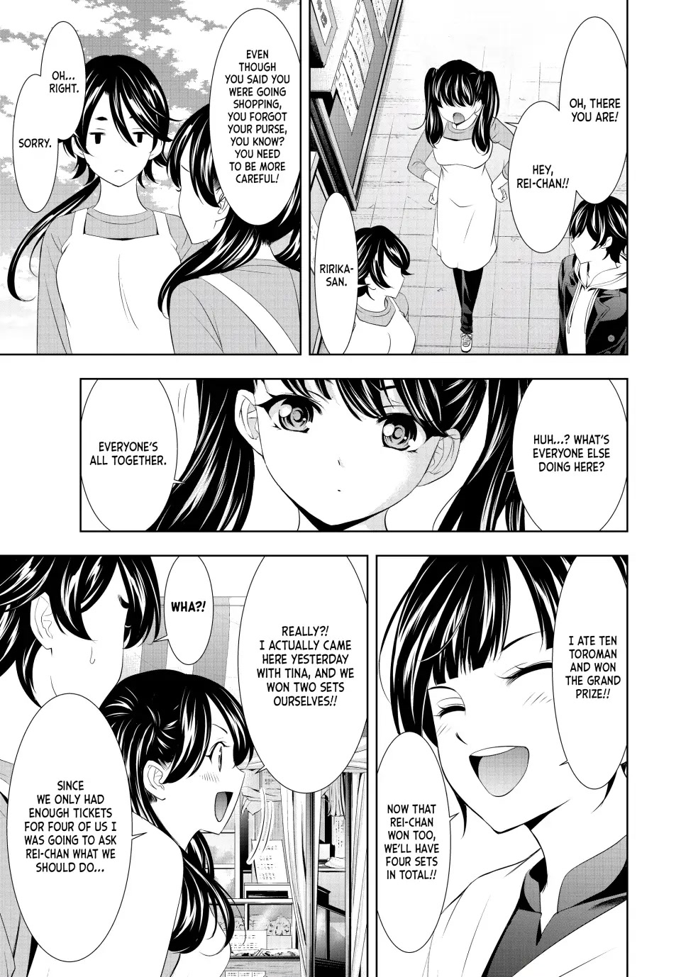 Goddess Café Terrace Chapter 106 page 17 - Chapter 106: A Fateful Raffle