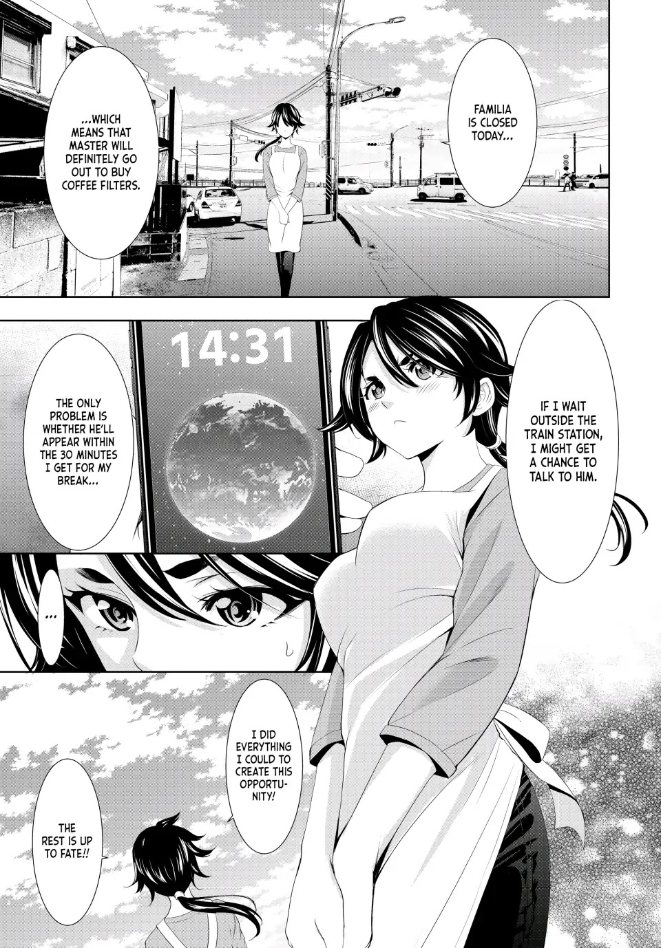 Goddess Café Terrace Chapter 106 page 3 - Chapter 106: A Fateful Raffle