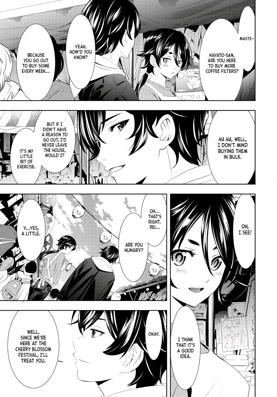 Goddess Café Terrace Chapter 106 page 7 - Chapter 106: A Fateful Raffle