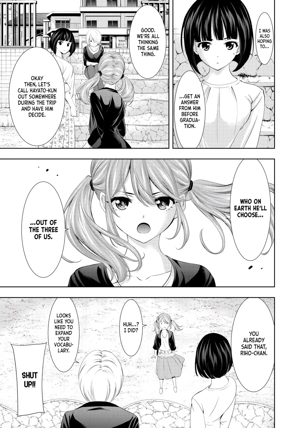 Goddess Café Terrace Chapter 107 page 13 - Chapter 107: Travel Arrangements, Love Arrangements