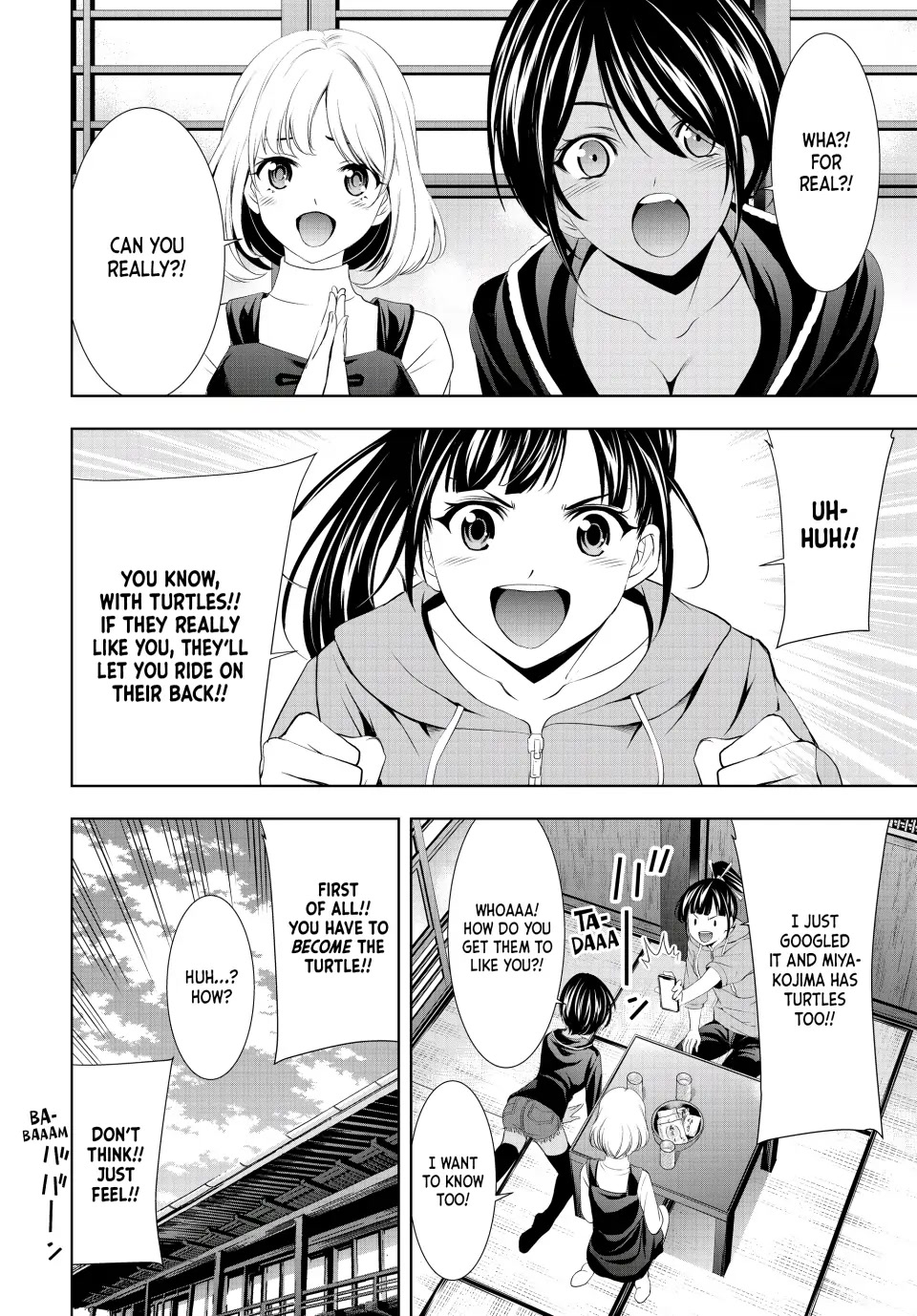 Goddess Café Terrace Chapter 107 page 14 - Chapter 107: Travel Arrangements, Love Arrangements