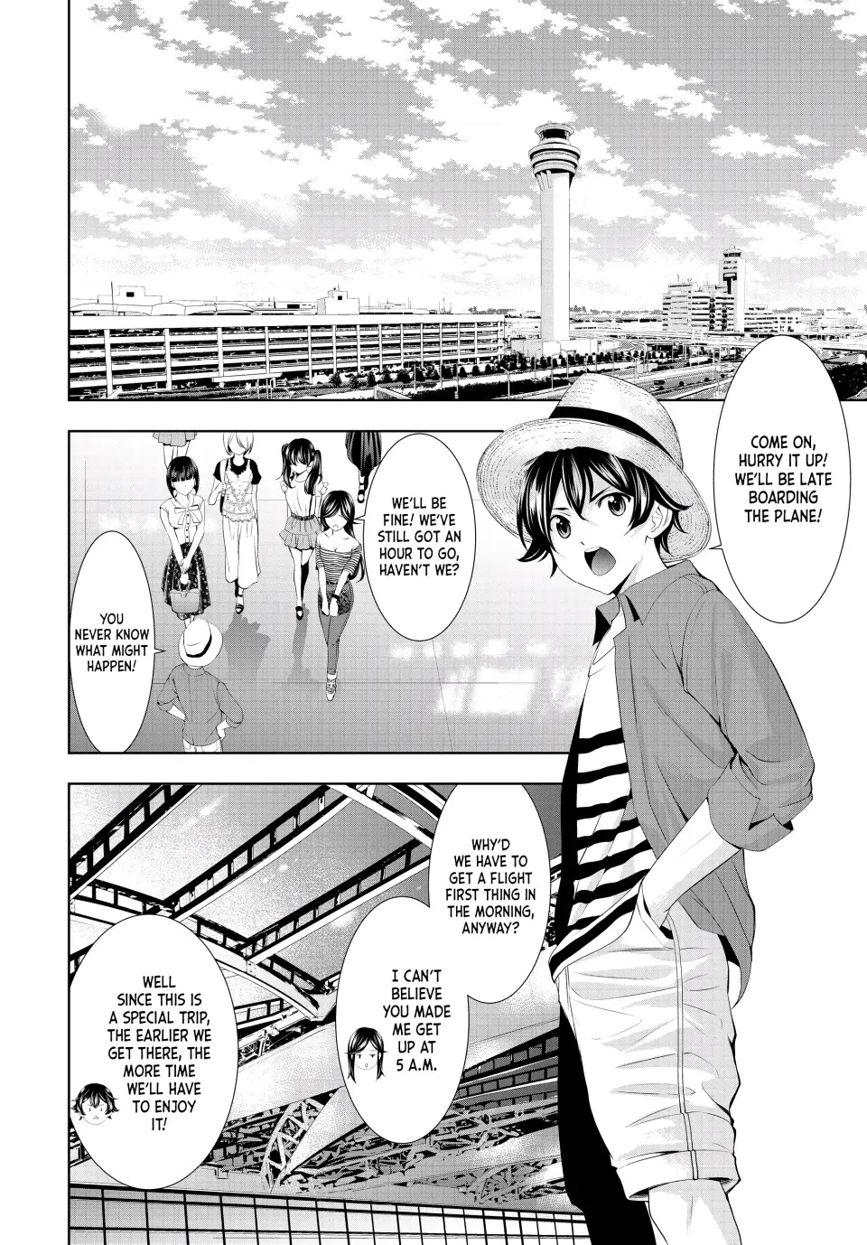 Goddess Café Terrace Chapter 107 page 16 - Chapter 107: Travel Arrangements, Love Arrangements