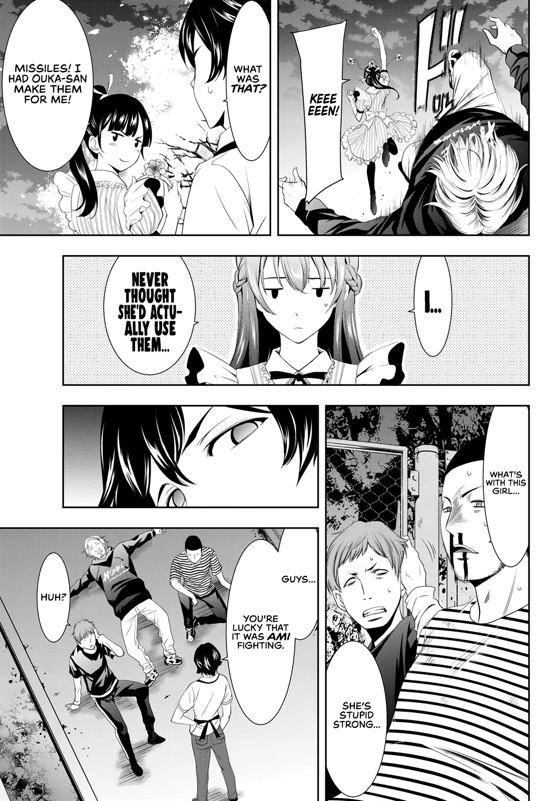 Goddess Café Terrace Chapter 11 page 15 - Chapter 11: Mark Zero!