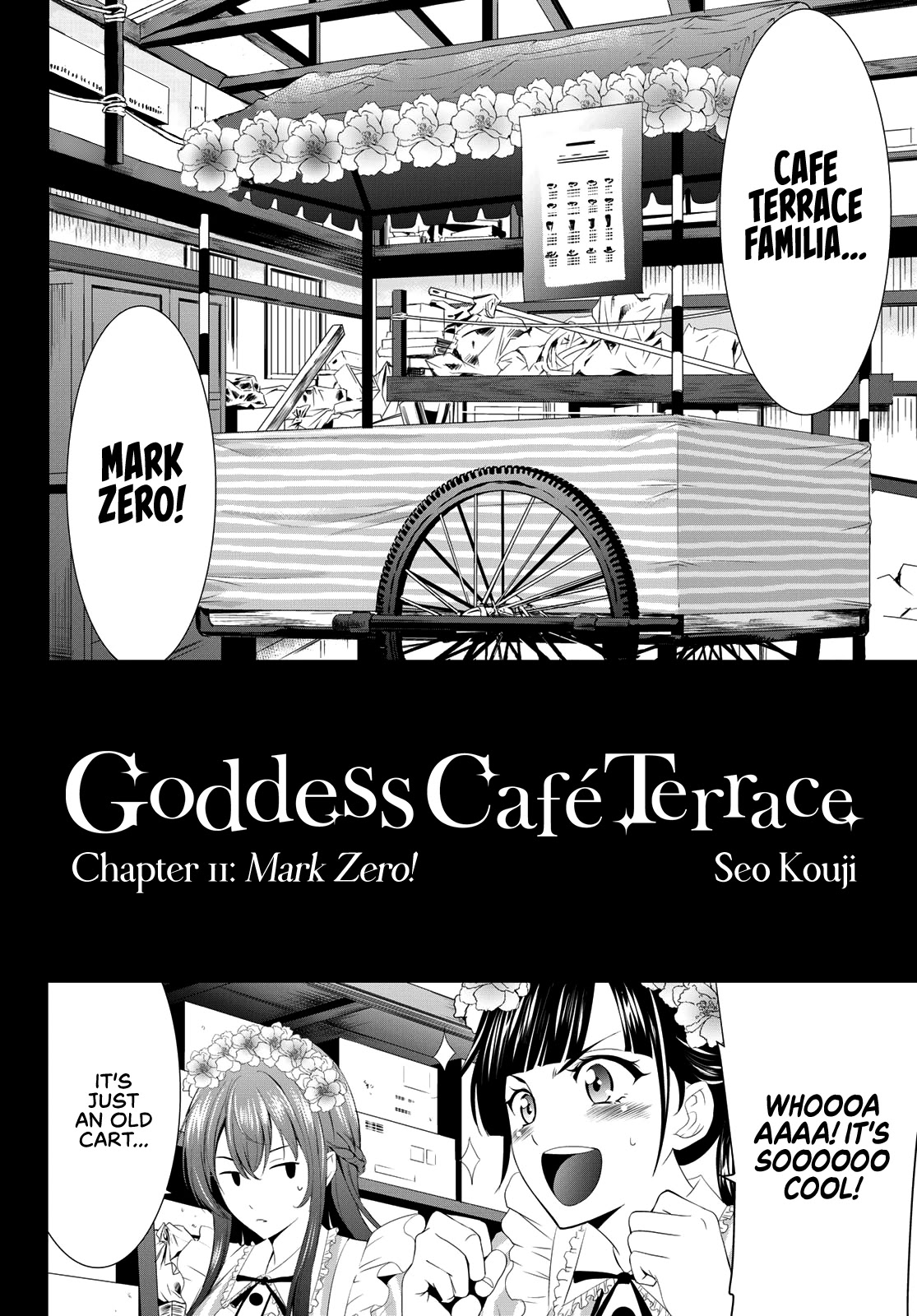 Goddess Café Terrace Chapter 11 page 3 - Chapter 11: Mark Zero!